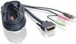 IOGEAR 6-ft. Single Link DVI-I USB KVM Cable